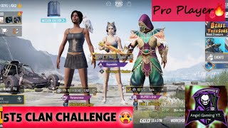 5T5 Clan Leader Challenged Me For 1V1 Pro Player Angel Gaming Yt