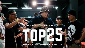 Open Category Top25 | Pop In Progress 2016 Chapter 2 | RPProductions