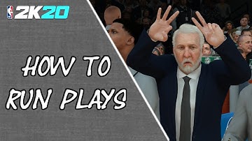 How To Call/Run Plays In NBA 2K20 Plus How To Show Play Arrows | NBA 2K20 Tutorial