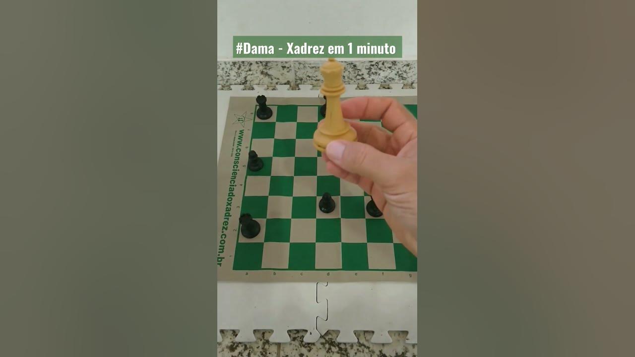 Mão fazendo movimento no jogo de xadrez com a rainha preta