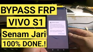 bypass frp vivo s1 lupa akun google || metode senam jari 