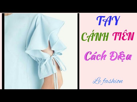 095- Mẫu Tay Cánh Tiên Cách Điệu Mới Cực Xinh| sleeve design|Le fashion|how to sew