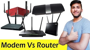 Modem Vs Router?? The Big Difference Between Them!!!