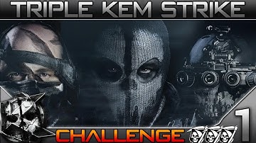 COD: Ghosts - Triple KEM Strike Challenge #1 (Subscriber Challenge Series - Private Match)