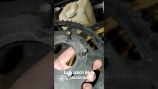 la fixation de la couronne de la yamasaki chassie Z