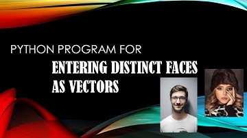 Python Program for entering distinct faces as vectors | Linear Algebra | LA