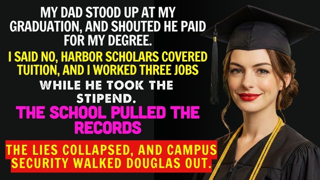 My Dad Tried To Take Credit At My Graduation, Then The Scholarship Records Exposed Him