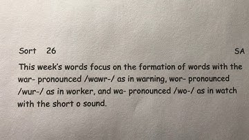 Syllable and Affixes Sort 26