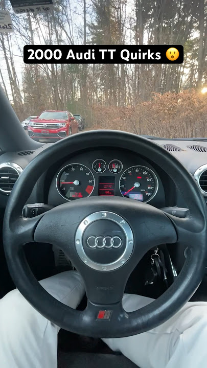 2000 Audi TT - 6 Weird Quirks‼️ #audi #tt #shorts #cars