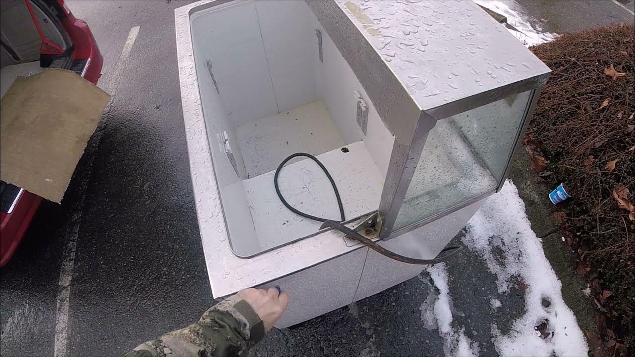Scrap Pickup Commercial Freezer & Scrapping Stuff YouTube