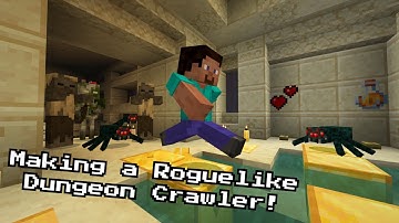 Making a Roguelike game in Minecraft! (Part 1)