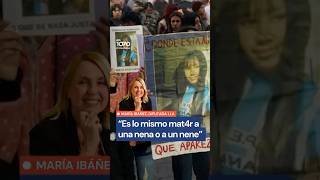 Diputada LIBERTARIA sobre Agostina: "Es lo mismo mat4r a una nena o a un nene"