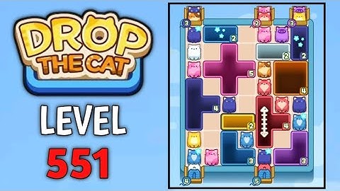 Drop The Cat Level 551