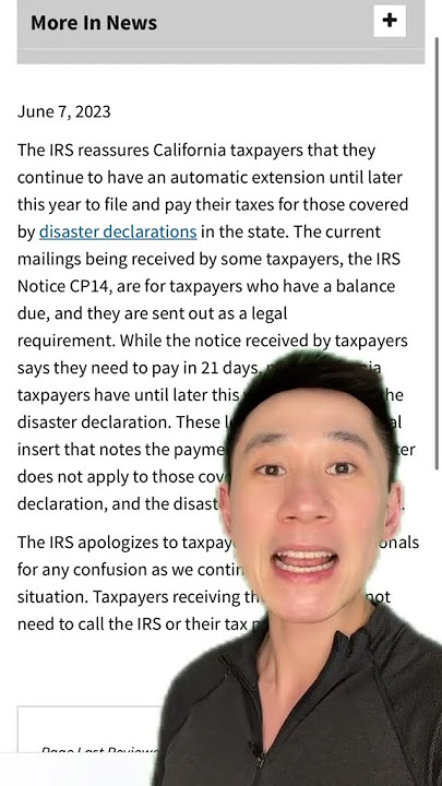 IRS Balance due Notices for CA Confusion TY2022 #shorts #tax #irs #california #finance #money