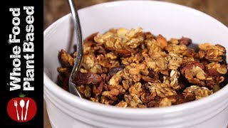 Best Plant Based Vegan Banana Granola/sugar free, gluten free