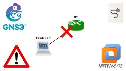 GNS3 Errores de NIC al conectar/encender una Virtual Machine de VMware