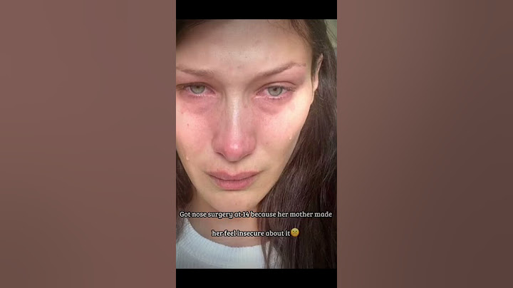 The pain that Bella Hadid has gone through☹️