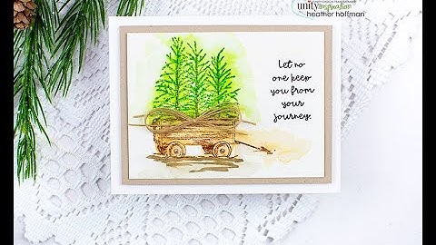 Unity Quick Tip: Messy Watercolor Effect with Distress Inks