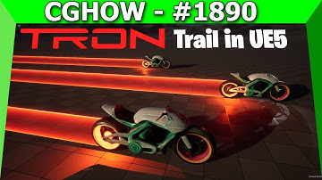 Hoe je een Tron Trail creëert in Unreal Engine (zelfstudie)