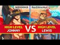 GGST ▰ NBNHMR (Johnny) vs RedIAmNot (Goldlewis). High Level Gameplay