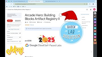 [2025] Arcade Hero: Building Blocks Artifact Registry II | #qwiklabs | #ARC1208 [With Explanation🗣️]