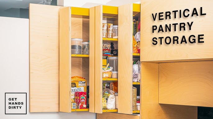 How To Make a Pull Out Pantry  I Like To Make Stuff 