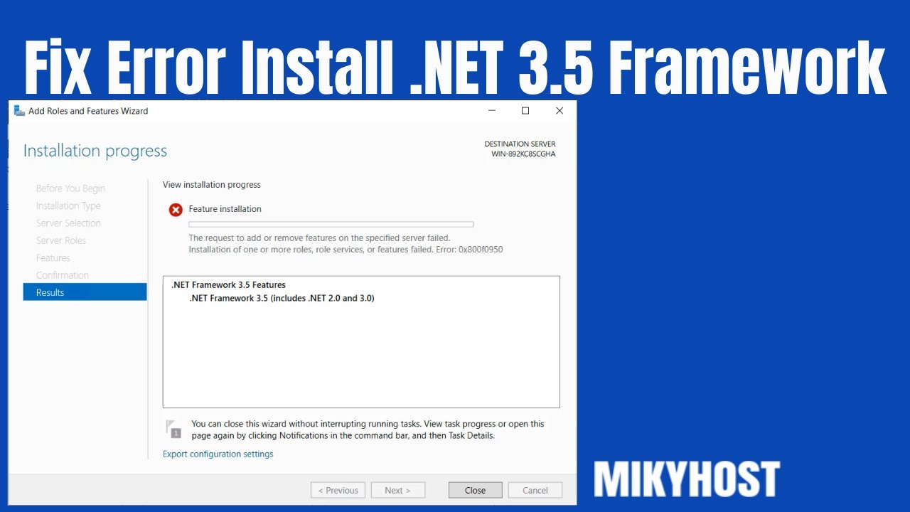 Net error 0. Ошибки установки .net Framework 3.5.