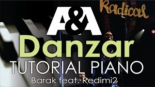 Video thumbnail of "Danzar GRUPO BARAK Tutorial Piano (RADICAL 2016)"