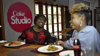 Nyashinski cooks for Yemi Alade. Nyashinski cooks for Yemi Alade.