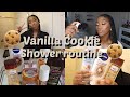 Vanilla Cookie Scented Shower Routine 🌾🍪| Smell like a snack 🤤🤤🤤