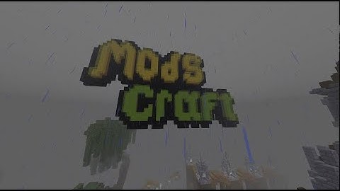 ModsCraft If it was Raining