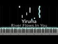 Yiruma  river flows in you piano tutorial