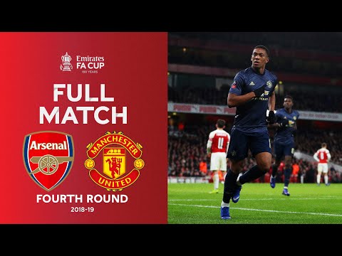 Full Match | Arsenal V Manchester United | Emirates Fa Cup Fourth Round 2018-19