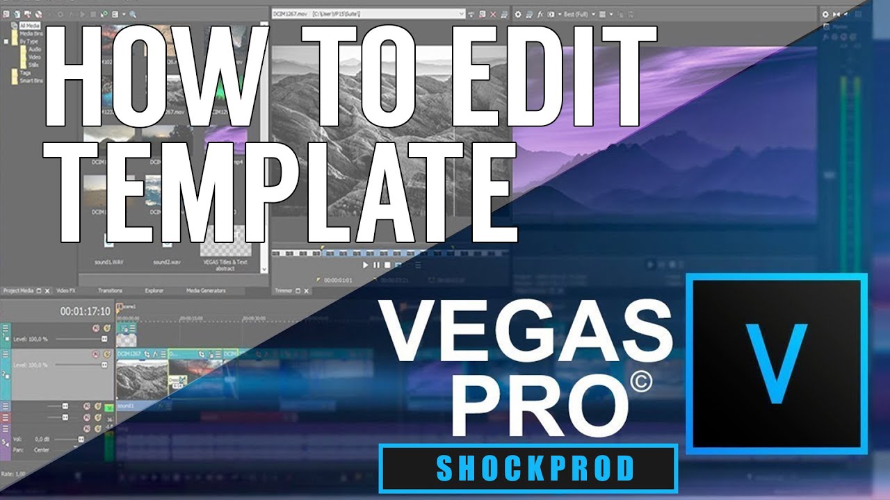 free download template sony vegas pro 10