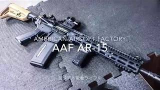 AAF AR 15　訓練用ハイエンドリアル電動ガン