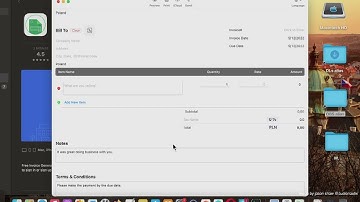 Invoice Generator Zoho - Mac App Store Business App