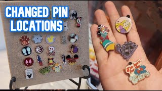 Pin Trading At Magic Kingdom | Moved Pin Board Locations!