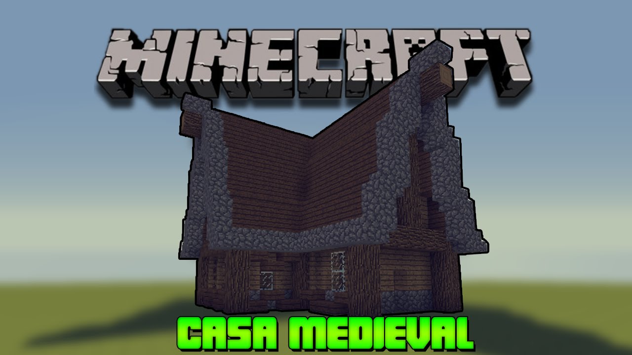 Pedr0Player on X: Casa Medieval Diagonal No Minecraft! Assista -   #Minecraft  / X