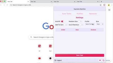 Supreme Machine Tutorial Part 1