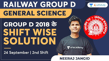 General Science | Group D 2018 | 24 September 2nd Shift | Railway Group D | Neeraj Sir | wifistudy