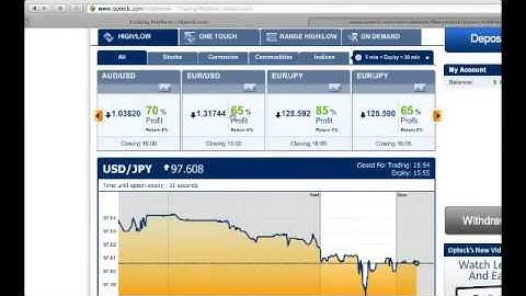 Opteck Binary Options Broker REVIEW