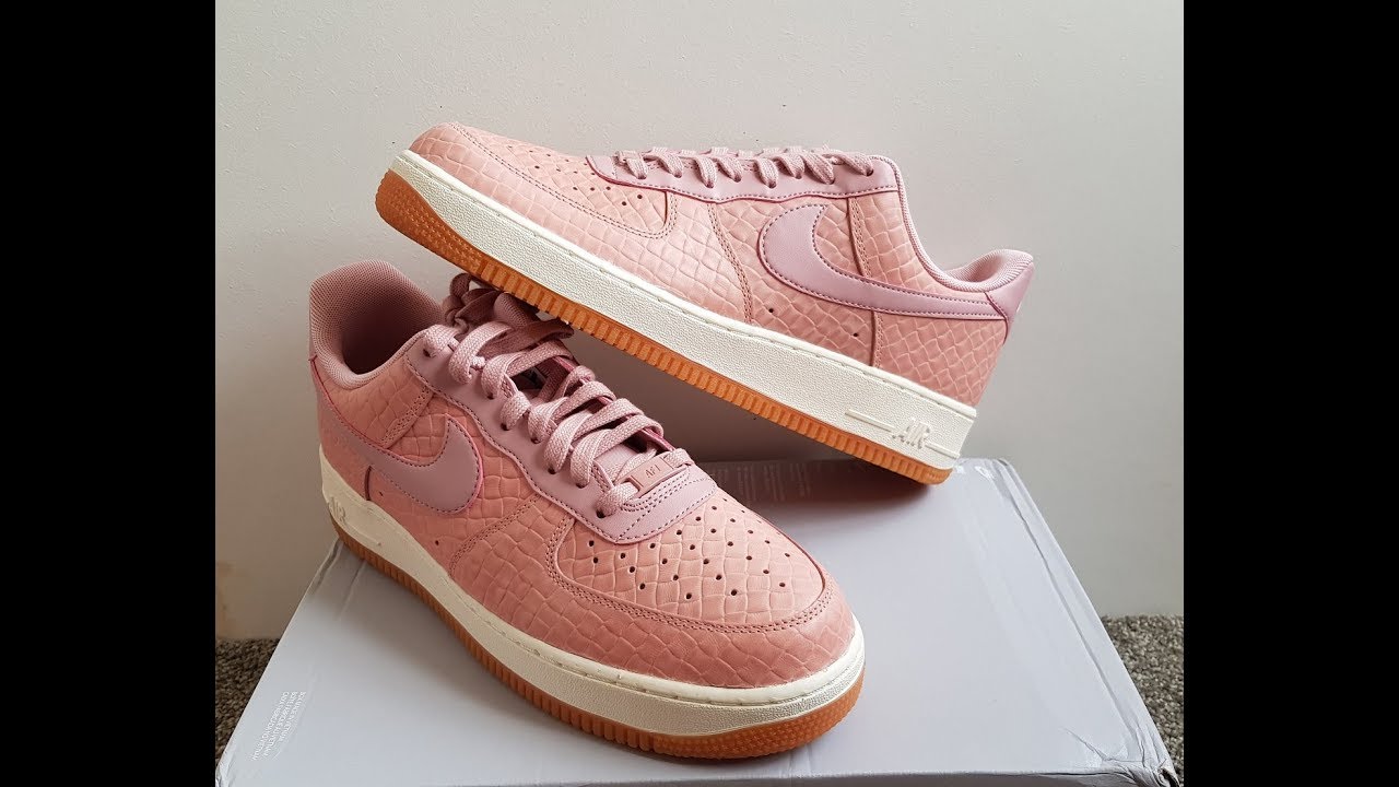 dusty pink nike air force