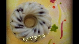 [Eng-Recipe] How to make Red Bean Coconut Milk Pudding (椰汁紅豆奶凍)