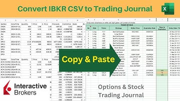 How to Import Options & Stocks CSV Data into a Trading Journal - Step-by-Step Guide