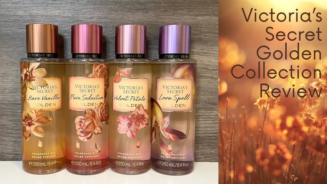 VICTORIA SECRET BODY MIST - Golden rose perfume