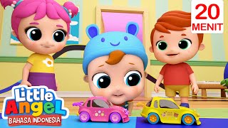 🏎️Mobil Mainan Keren!!! Brum-brum!🏎️ | Little Angel Bahasa Indonesia | Kartun dan Lagu Anak