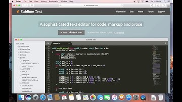 Learn HTML 5 and CSS 3 - How to Install Sublime Text on Mac