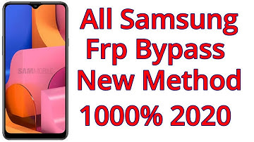 All Samsung Frp/Google Lock 9.0 Bypass Without Pc 2020 | Samsung A10 A20 A30 A40  Frp Bypass  New