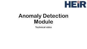 Anomaly Detection Module - Technical video