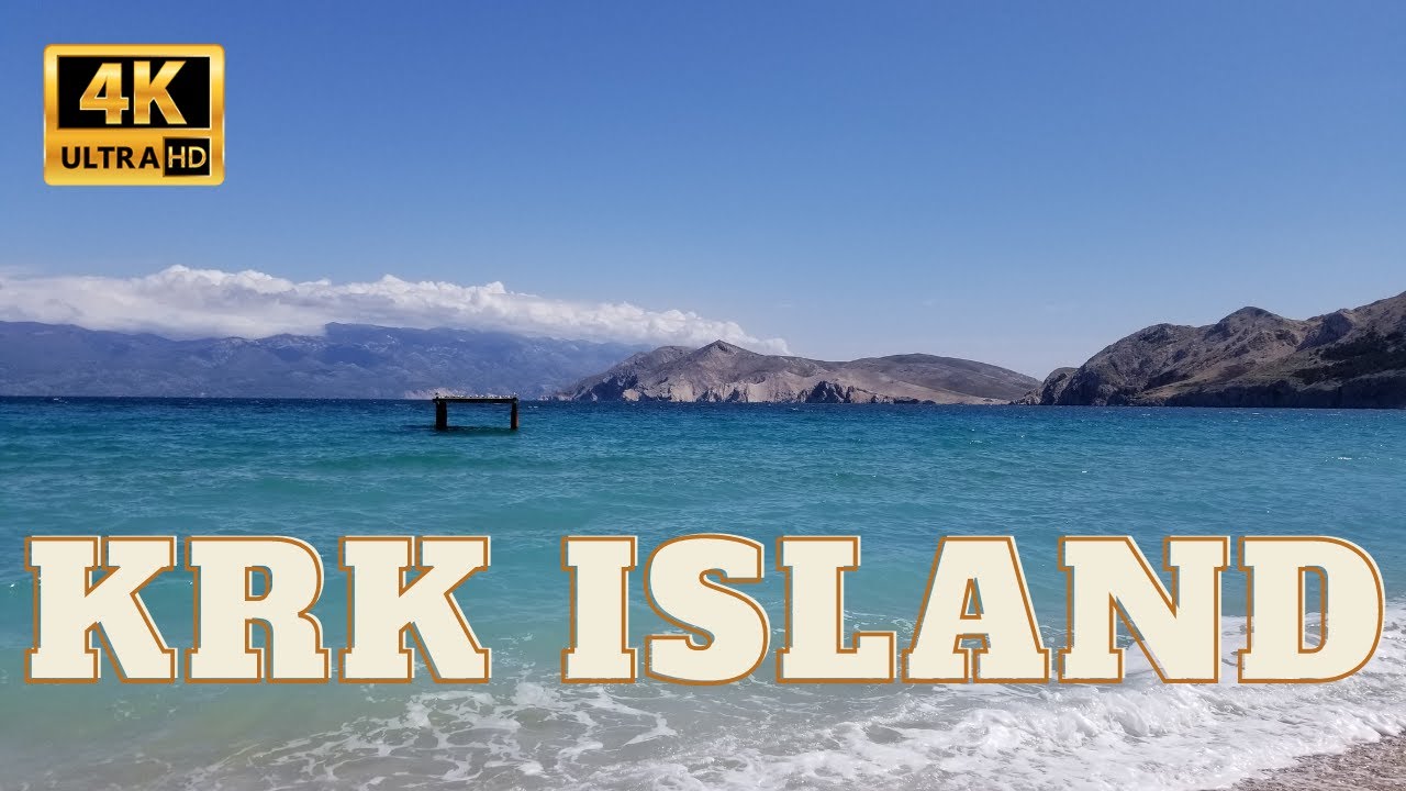 🇭🇷 Krk Island (Baška, Krk, Šilo) - 4K - Virtual Walking Tour - Must See